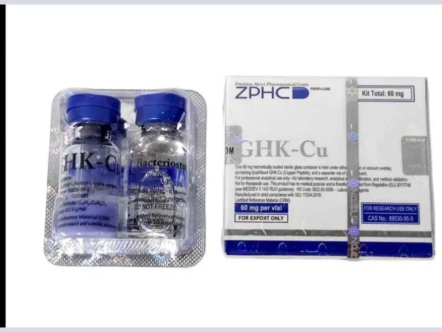 Frasco de GHK-Cu, ZPHC