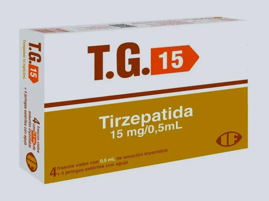 Frasco de T.G. tirzepatida