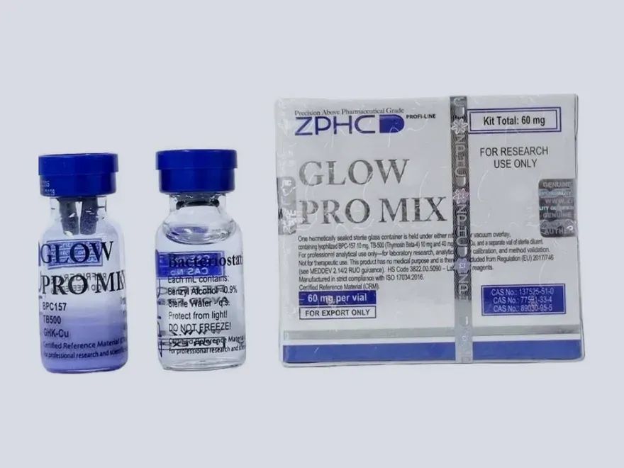 Frasco de glow pro mix, ZPHC