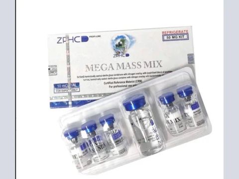 Frasco de Mega mass mix, ZPHC