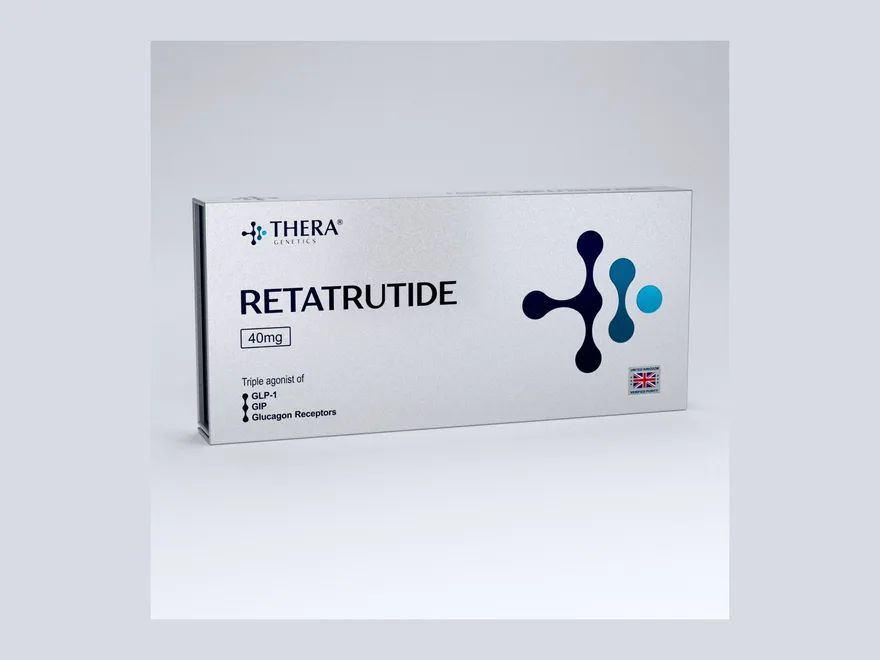 Caixa Thera Genetics Retatrutide 40 mg em caneta